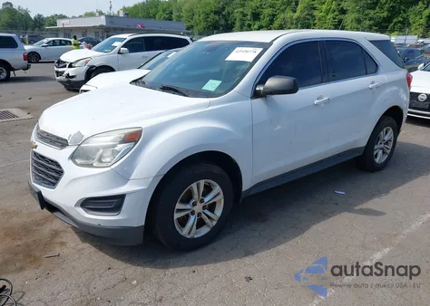 2016 Chevrolet Equinox Ls from USA, damaged, VIN 2GNFLEEK1G6130533